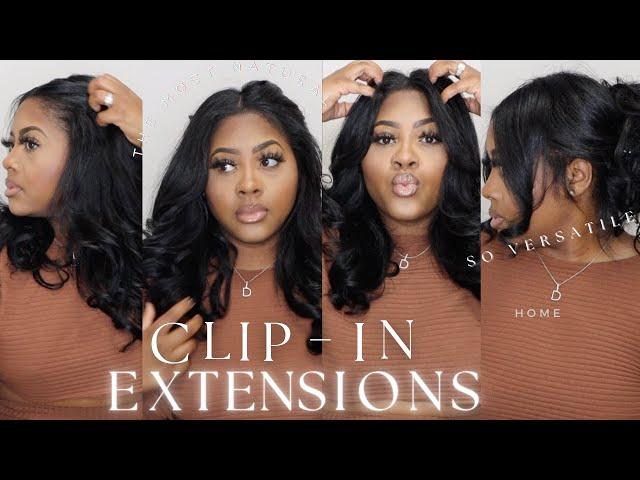 I'M OBSESSED! |Super Versatile Clip In Extensions ft. Better Length