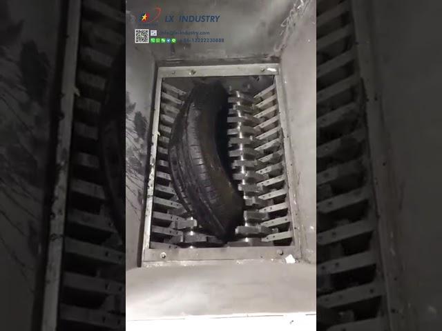 tyre shredder | tire shredder | Crazy heavy industrial shredder machine