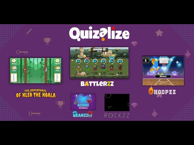 New Quizalize Games!