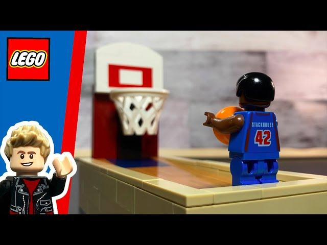 Custom LEGO Working Basketball Game MOC