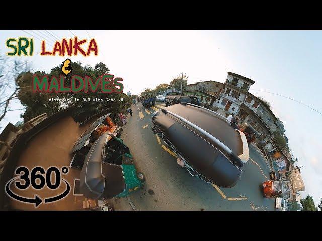 Travel Vlog in 360: Sri Lanka and the Maldives | With Gaba VR