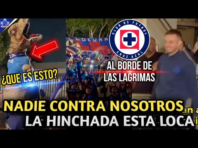 ¡¡NO ESPERABAN ESTO!! SE LLENA EL HOTEL DE CONCENTRACION PARA LLEVARLE SERENATA A CRUZ AZUL