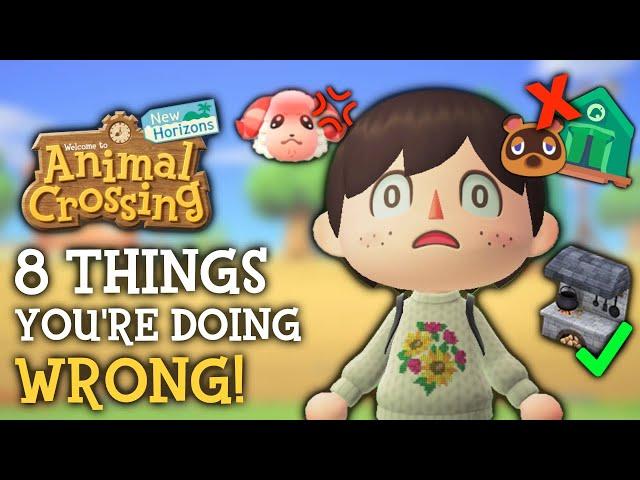 Everyone Makes These Mistakes in Animal Crossing New Horizons!