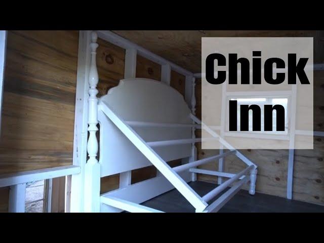 How to Make a Chicken Roost from a Headboard