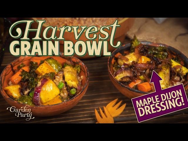 Healthy Harvest Grain Bowl with Maple Dijon Dressing