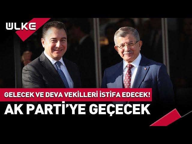 Gelecek ve Deva Milletvekillerinden AK Parti Kararı... Flaş Kulis Bilgisi! #haber