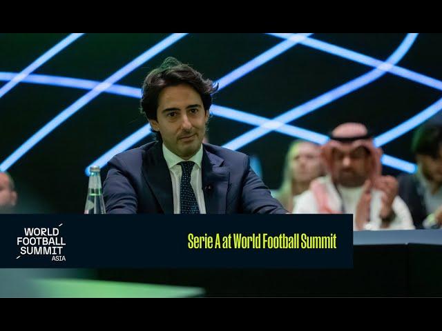 Serie A at World Football Summit