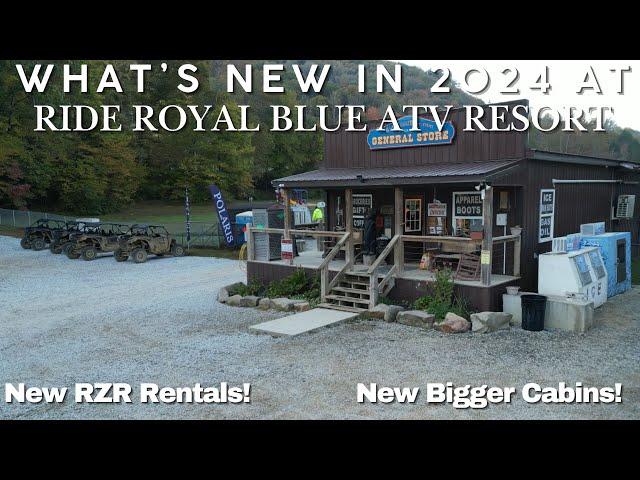 New Cabins & Polaris Rzr Rentals Now at Ride Royal Blue ATV Resort!