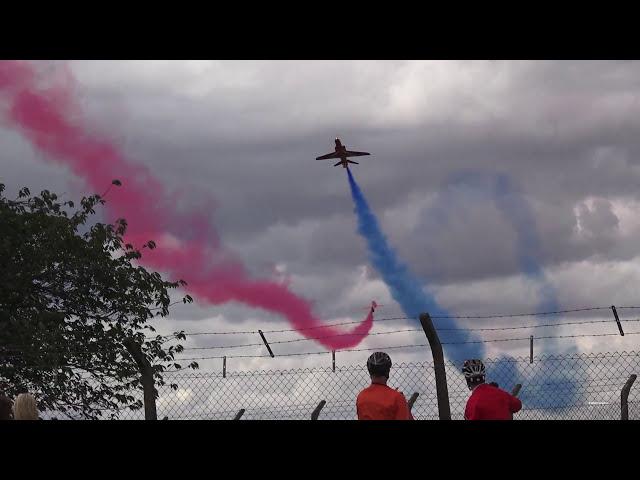  Very Nice Red Arrows Display at Biggin Hill Airshow 2017