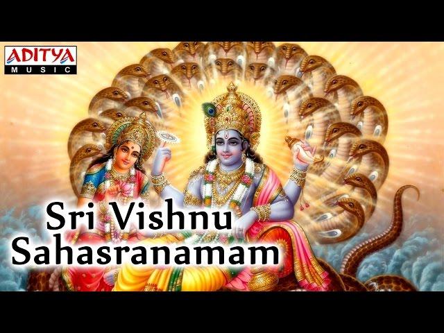 Sri Vishnu Sahasranamam  || Sanskrit Devotional | S.P. Balasubrahmanyam | Aditya Bhakti #bakthisongs