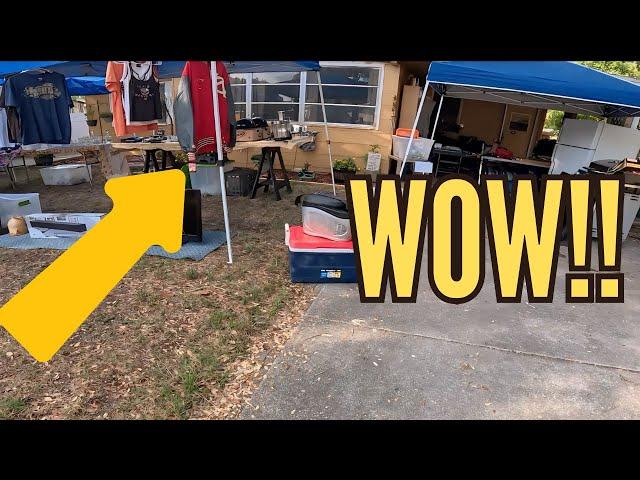 $750 item found at ordinary garage sale!