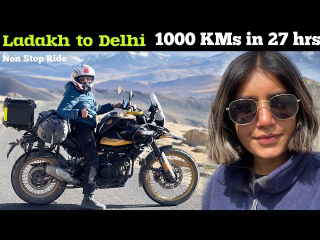 Ladakh to Delhi in just 27 hrs | Non-Stop | Ep 8 | Ladakh Ride