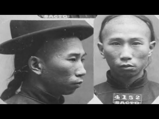 Chinese Tong War Mugshots & Stories - California 1870s to 1900s.