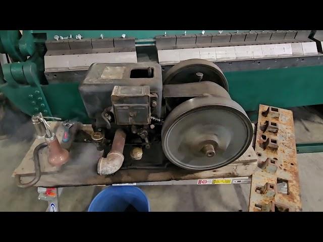 Cushman Type X Stationary Engine: First Run