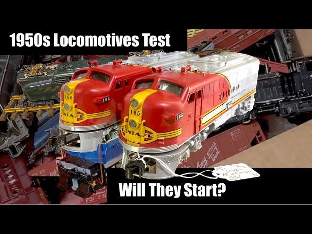 I found these 1950s Locomotives Inside an Antique Store - Will Any Start?