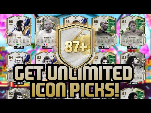 DO NOT MISS OUT! CRAZY 87+ MIXED ICONS PLAYER PICK METHOD! FC 25