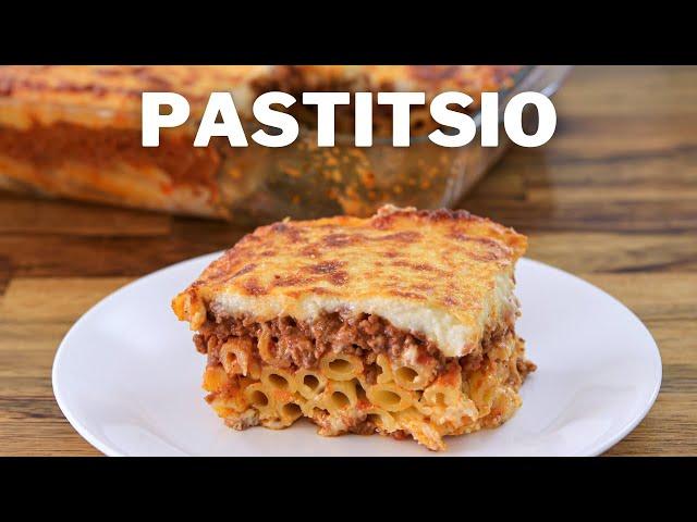 Pastitsio | Greek Lasagna Recipe 