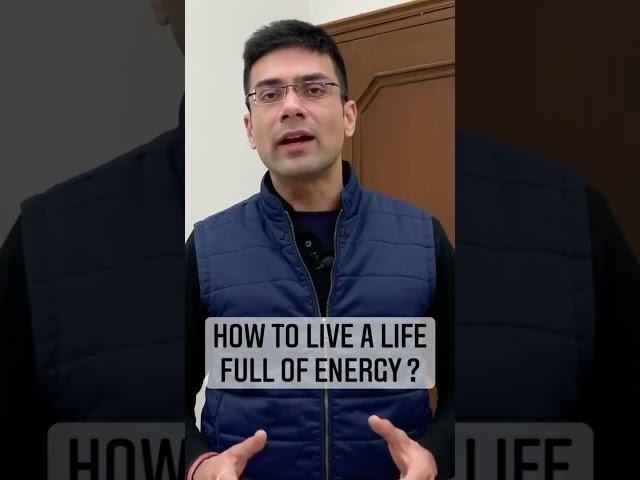 How To Live Life With Full Energy | Mission Only IAS #upsc #shorts #life