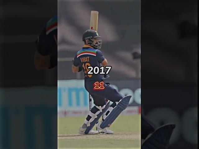 Virat Kohli 70 International Centuries From 2008-2022 