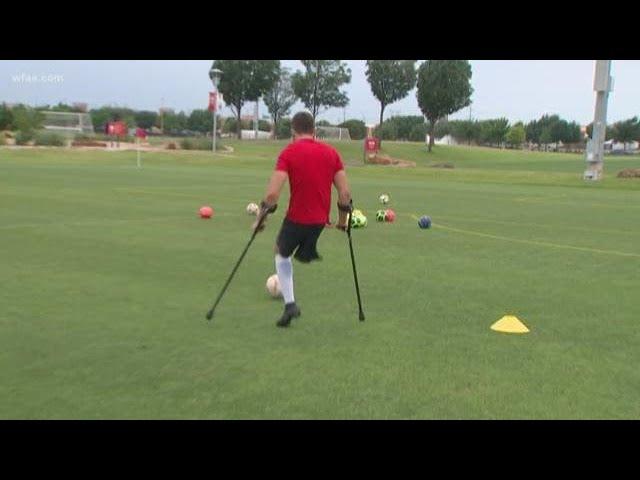 Back from the World Cup, the U.S. Men's Amputee Soccer Team trains in Frisco