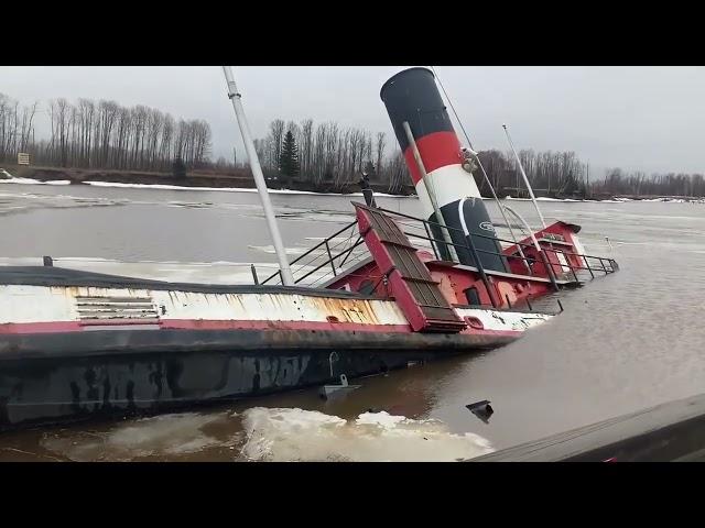 James Whalen Tugboat Sinks