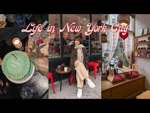 Life in NYC // Birthday month, new cafes, time alone