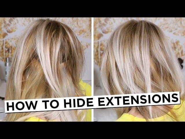 How To Hide Hair Extensions