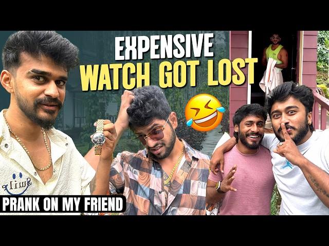 Hiding Watch Prank in Coorg  @kannadahealthandfitness @VarunAradya31 @Suryagowda_ | Samsameer_insta