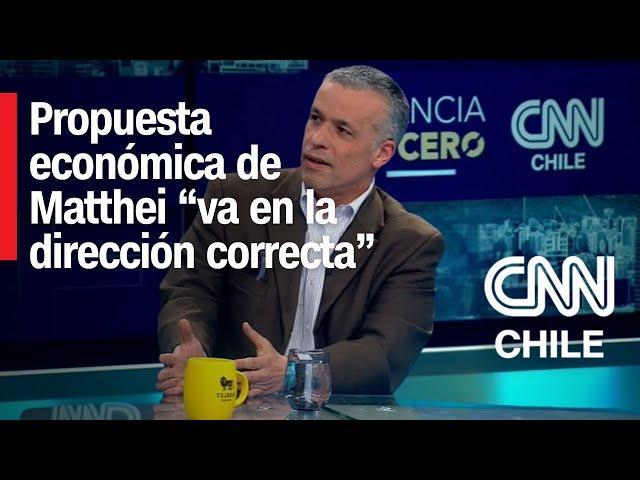 Óscar Landerretche: Propuesta económica de Matthei “va en la dirección correcta” | Tolerancia Cero