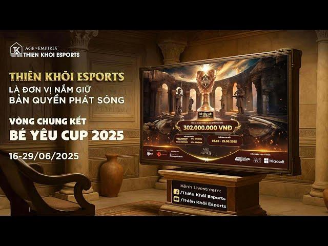 Trực Tiếp | Vòng Bán Kết  | Solo Random | AOE Bé Yêu Cup 2025 | BLV: Thắng Chin | Ngày 19/06/2025