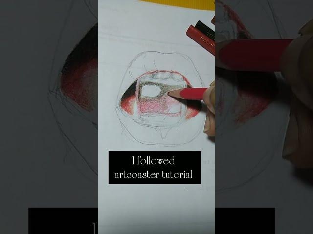 ice cube lips pencil colour #shorts #lips #viral #makethisgoviral #pencilcolours