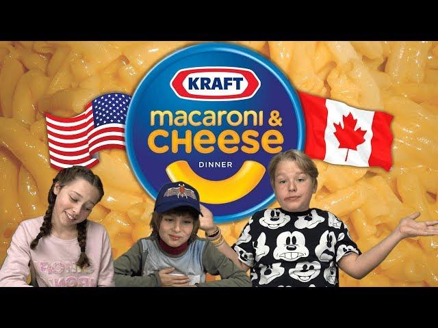 German Kids try Kraft Dinners (Mac & Cheese)