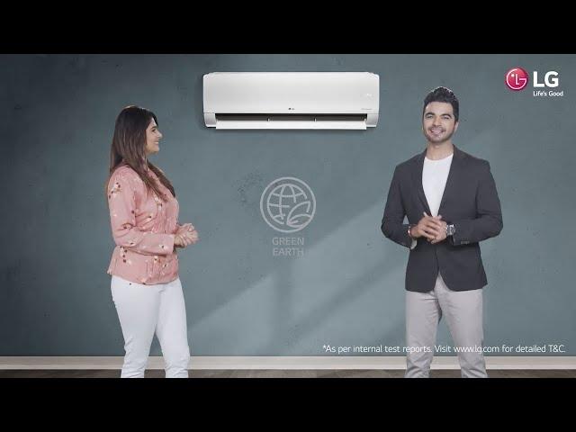 Enjoy Environment Friendly Performance with LG DUALCOOL” Air Conditioner's R32 refrigerant