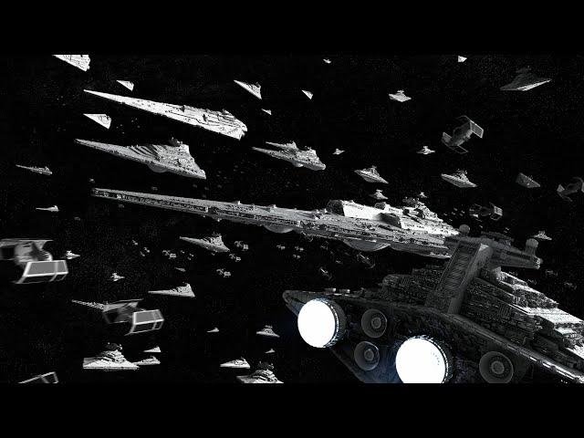 Why Star Wars ships always face "up" in space