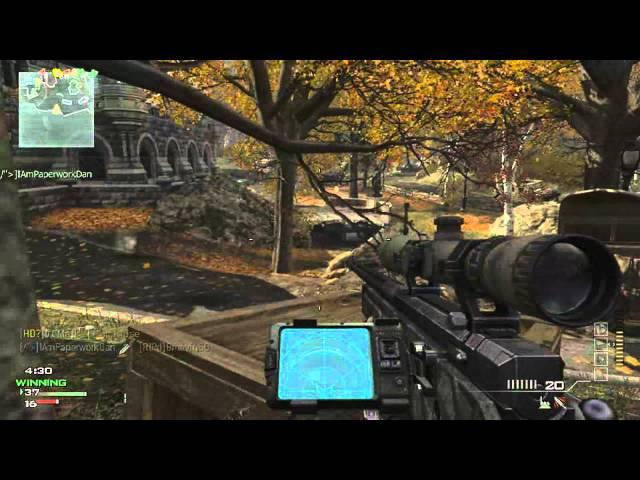 Zentier - MW3 - Random sniping on park