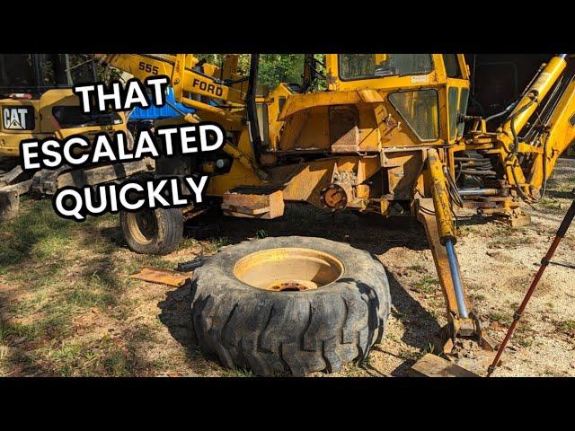 Fixing the Impossible - Antique Backhoe Rebuild Continues