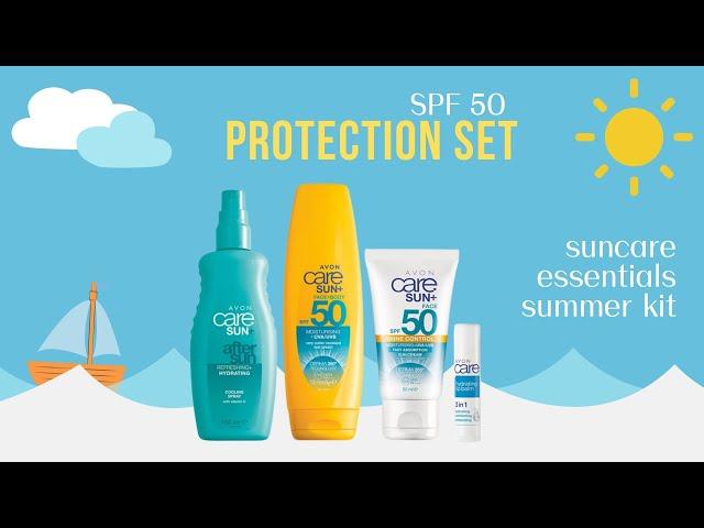 Avon SPF 50 Sunscreen Must Haves!  Sale Now On  Face & Body Lotion Cream After Sun Spray Lip Balm