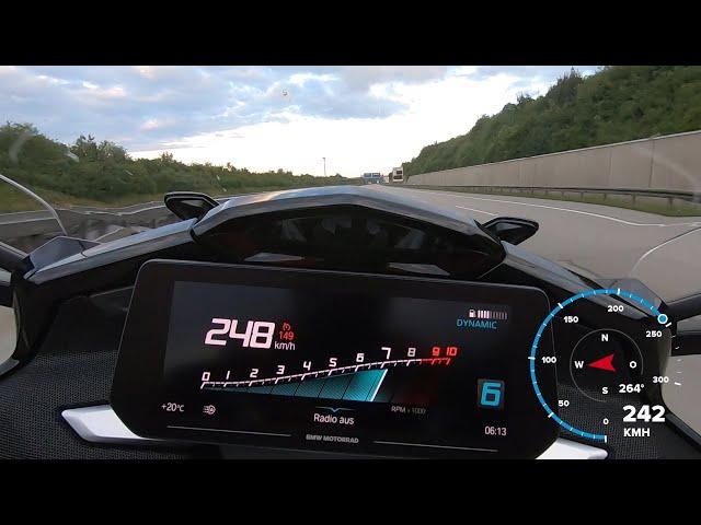 BMW K1600GT GPS Acceleration