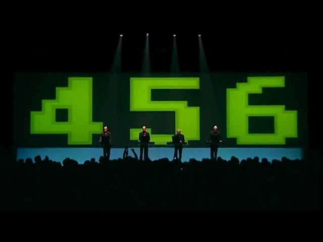 Kraftwerk - Numbers ComputerWorld [Live, 2004] HD