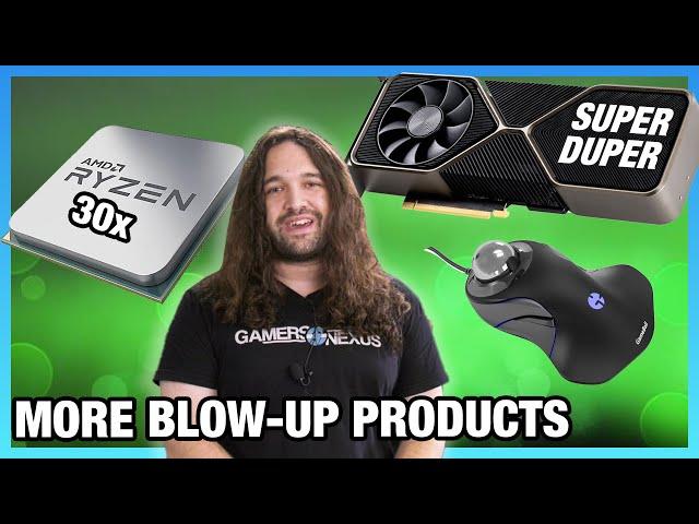 HW News - Gigabyte Chair Blows Up, HP Leaks RTX 3080 Super, AMD 30x Gain in 4 Years