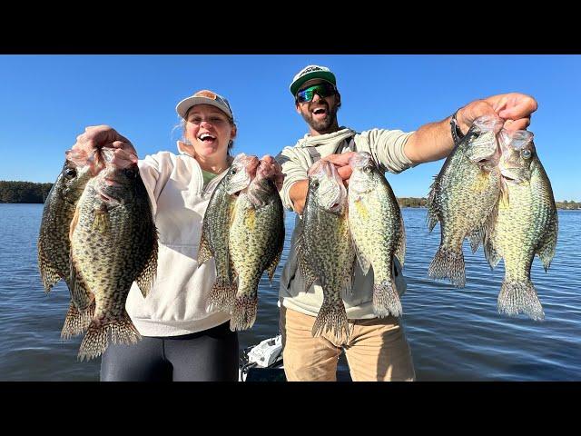 We LOADED The New Boat With FALL SLABS!!! -- Super Easy Crappie Fishing Catch & Cook!