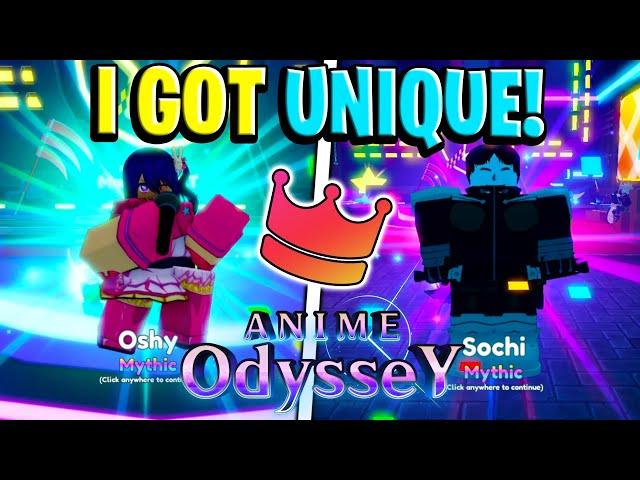 I GOT UNIQUE ON ANIME ADVENTURES REMAKE ANIME ODYSSEY!