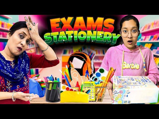 PREBOARD EXAMS STATIONERY SHOPPING! | Class 10th | Cute Sisters