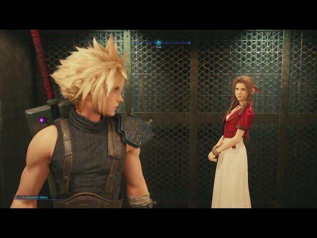 Final Fantasy VII Remake: Intergrade (PS5): Cloud tells Aerith to shut up