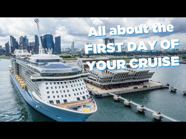 What to expect on the first day of your Royal Caribbean cruise