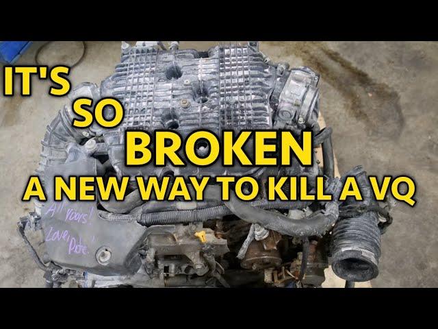 VERY BROKEN Nissan 350z VQ35HR Engine Teardown! Did Anything Survive?