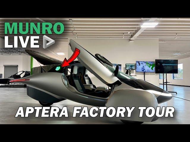 Every Journey Powered By the Sun: Aptera Factory Tour