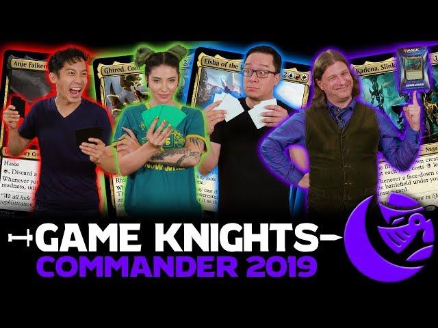 Commander 2019 with The Professor & Ladee Danger | Game Knights 29 | Magic the Gathering Gameplay