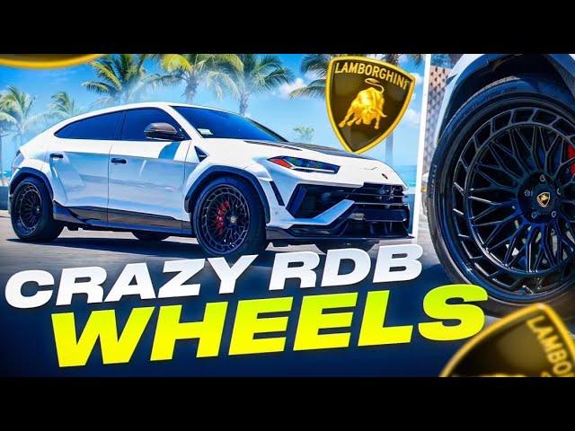 Urus Widebody with Crazy RDB Wheels, Forged Carbon Spectre Coming Up!