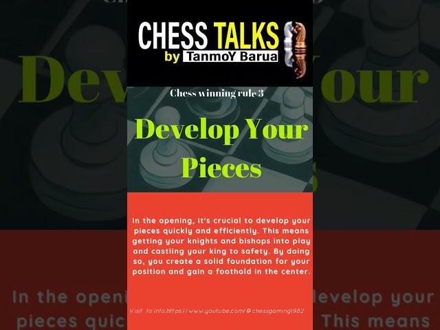 How to Develop Your Pieces In chess